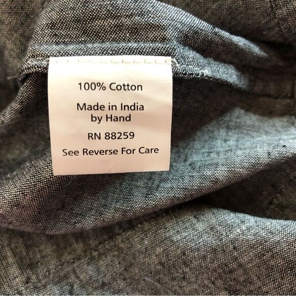 Subtle Luxury Fringe Tassel Dress 100% Cotton Embroidery Size Medium/Large NWOT - Picture 8 of 12